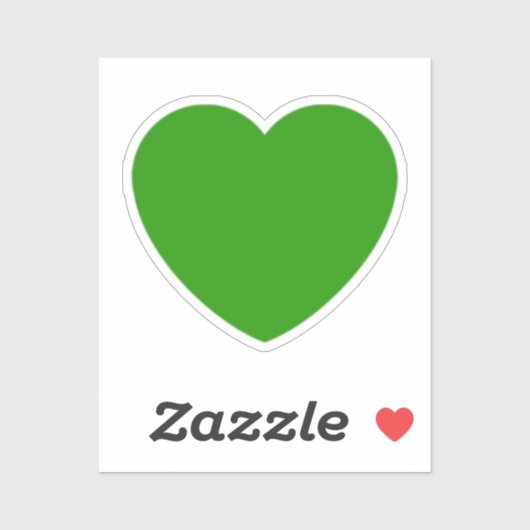 Engelse Groene Sticker (Vel)