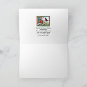 Engelse Kerst Robin Postbodes Vogels 1934 Kunst  Kaart (Binnen)