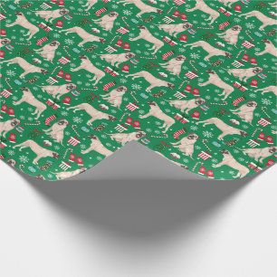 Engelse kersthond Mastiff Cadeaupapier