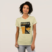 Engelse klassieke vis en chips t-shirt (Voorkant volledig)