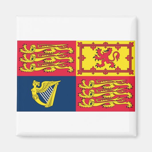 Engelse Koninklijke Standaard Magneet (Voorkant)