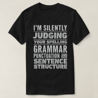 Engelse leraar Funny Grammar Gezegden