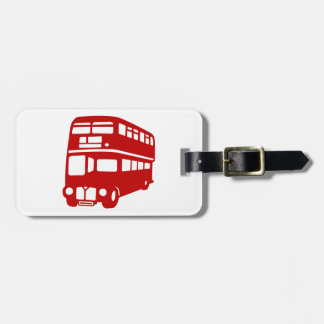 engelse london bus bagagelabel