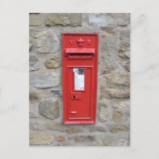 Engelse mailbox briefkaart