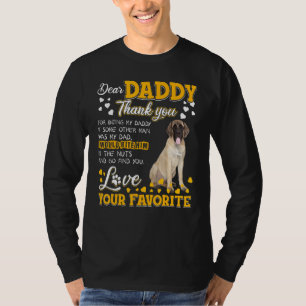Engelse Mastiff Beste papa Bedankt dat je mijn vad T-shirt