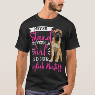 Engelse Mastiff Dog Mam Eigenaar Funny Gift T-shirt