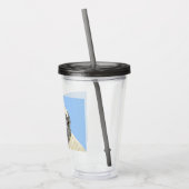 Engelse mastiff (Fawn)-schilderij - Oorspronkelijk Acryl Drinkbeker (Links)