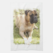 Engelse Mastiff Kitchen Towel Theedoek (Verticaal)