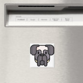 Engelse Mastiff Magneet (Insitu (Vaatwasser))