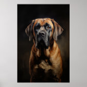 Engelse Mastiff Poster (Voorkant)