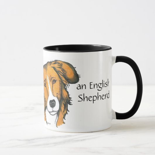 Engelse mok Shepherd - Sable (Rechts)