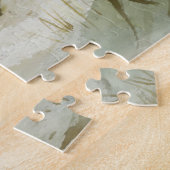 Engelse patrijs met paard en distel, Kunst Legpuzzel (Zijkant)