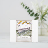 Engelse plaatsvervangers briefkaart (Staand voorkant)