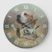 Engelse Pointer Grote Klok (Voorkant)