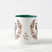Engelse Pointer Hond Herfst krans Mok (Midden)