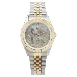 Engelse pointer horloge