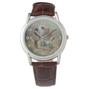 Engelse Pointer Horloge