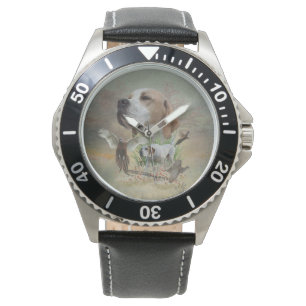 Engelse pointer horloge