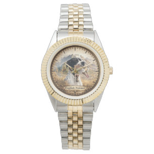 Engelse Pointer Jacht ,Chukar patrijs Horloge
