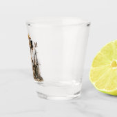 Engelse pointer, jacht op vogels shot glas (Rechts)
