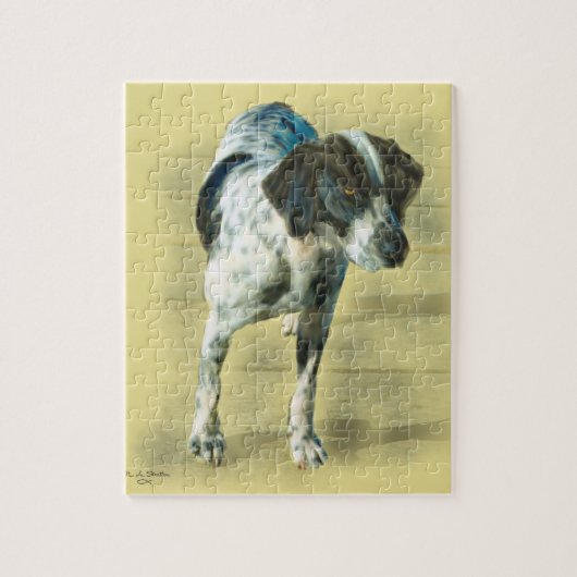 Engelse pointer legpuzzel (Verticaal)