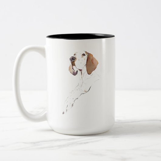 Engelse Pointer Mok – Hond Moeder Koffiemok (Links)