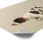 Engelse pointer poster (Hoek)