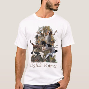 Engelse Pointer Sierkussen geschenkdoos T-shirt