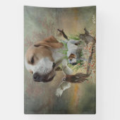 Engelse Pointer Spandoek (Verticaal)