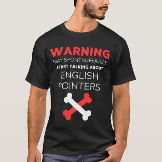 Engelse pointer t-shirt