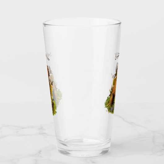 Engelse pointer, vogeljacht glas (Rechts)