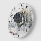 Engelse Pointer, Woodcock Hunting Season, Kunst Grote Klok (Hoek)