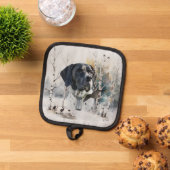 Engelse Pointer, Woodcock Hunting Season, Kunst Pannenlap (Top down)