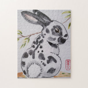 Engelse pot konbit Oriental Style Jigzaag Puzzle Legpuzzel