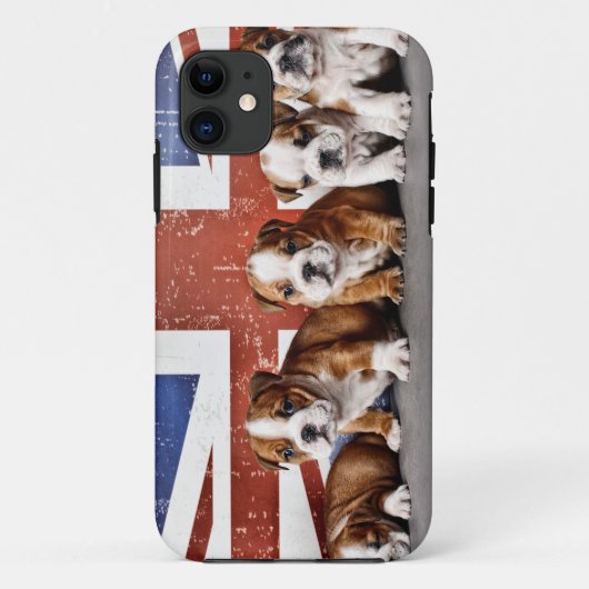 Engelse puppies Case-Mate iPhone case (Achterkant)