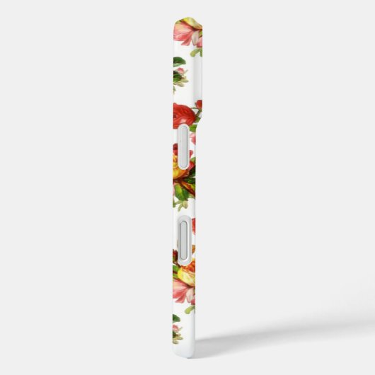 Engelse Rozen Case-Mate iPhone Case (Achterkant / Rechts)