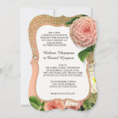  Engelse Rozen Glam Old Hollywood Regency Kaart (Achterkant)