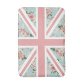 Engelse Rozen Union Jack Flag Badmat (Voorkant Verticaal)