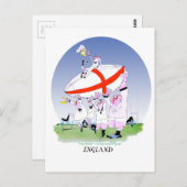 Engelse rugbyjuichen, Tony Fernandes Briefkaart (Voorkant / Achterkant)