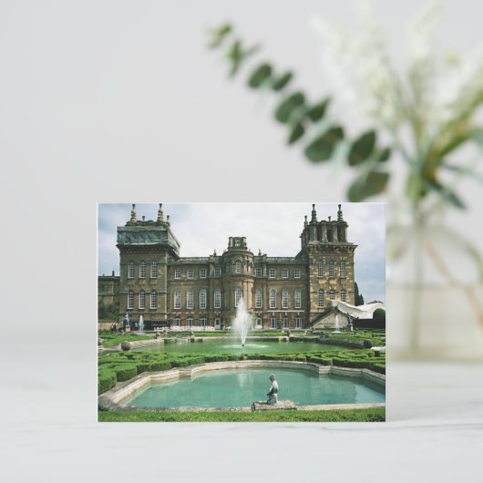 Engelse Scenes, Blenheim Palace Briefkaart (Staand voorkant)