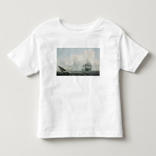 Engelse schepen van oorlog kinder shirts (Voorkant)