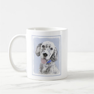 Engelse Setter Blue Belton schilder Dog Art Koffiemok