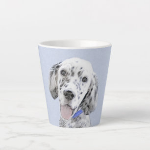 Engelse Setter Blue Belton schilder Dog Art Latte Mok