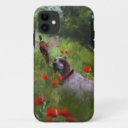 Engelse Setter Case-Mate iPhone Case (Achterkant)