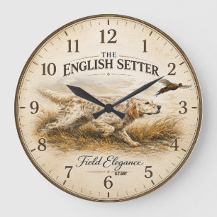 ENGELSE SETTER, De Kunst van de Jacht Grote Klok