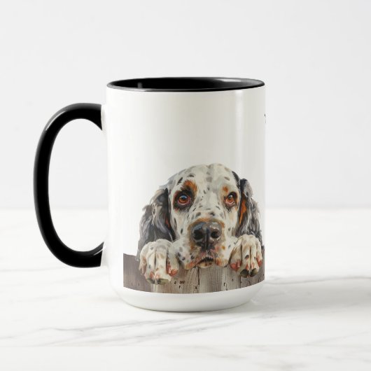 Engelse Setter Dog Mok (Links)