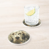 Engelse Setter Dog Onderzetters (Zijkant)