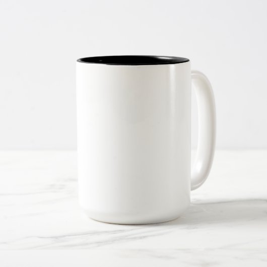 Engelse Setter grappige quote Two-Tone Coffee Mok (Voorkant rechts)