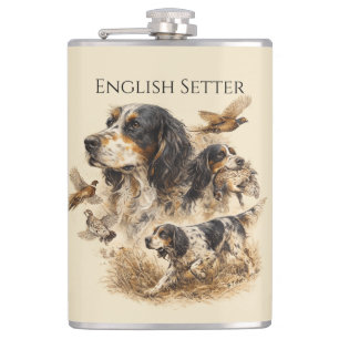 Engelse Setter Heupfles
