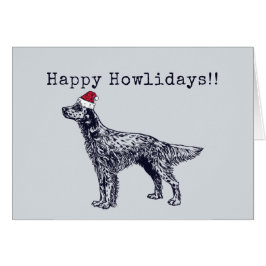 Engelse Setter Holiday Card